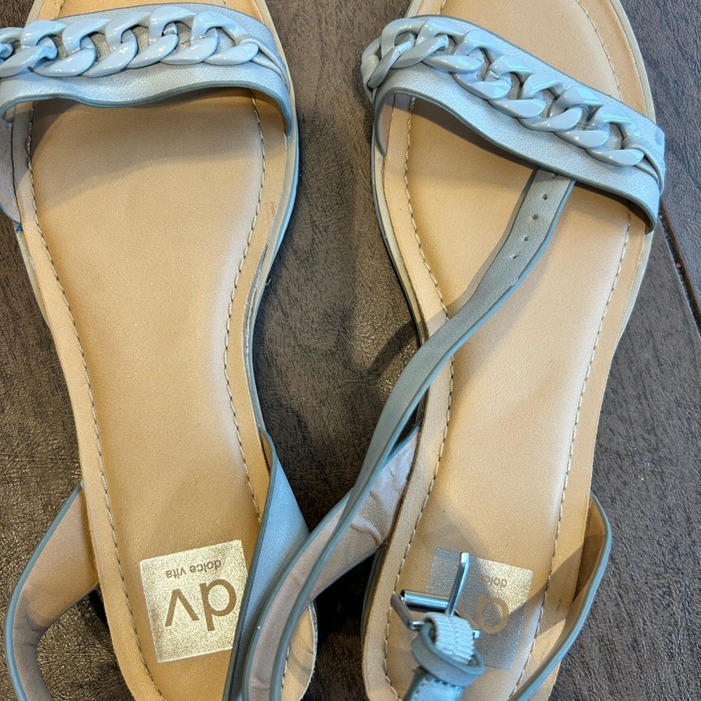 DV Dolce Vita Blue/Gray Sandals